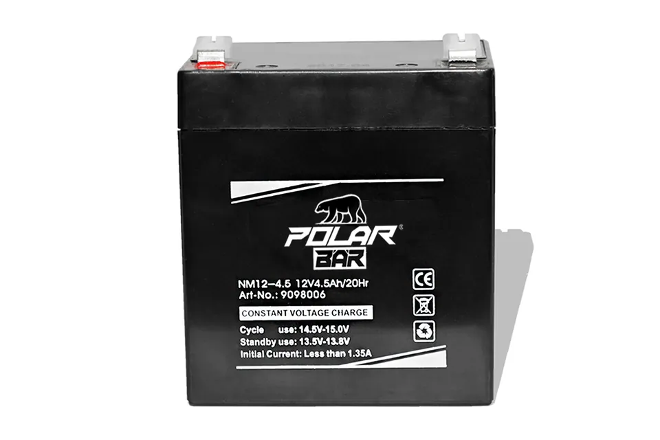12V 4,5Ah Polar Bär AGM Batterie | Akku für Elektro Kinder Fahrzeuge pilt 2