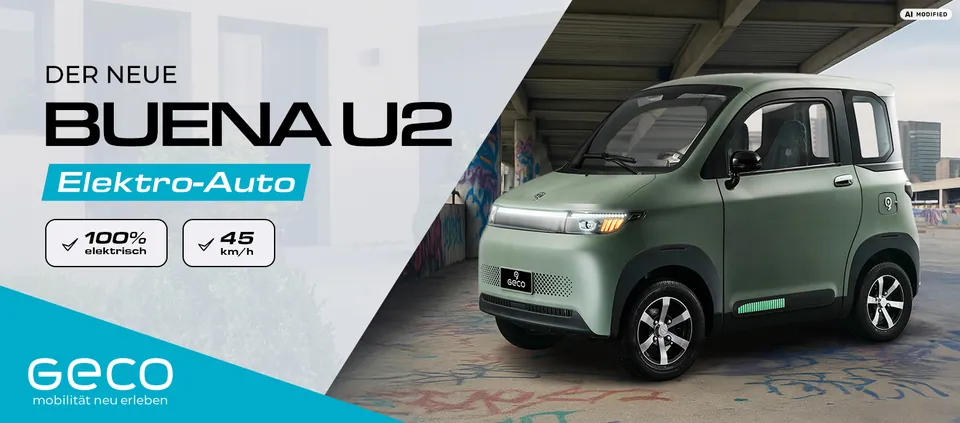 Geco Elektroauto Buena U2 4kW 72V City-Elektroauto detail 16