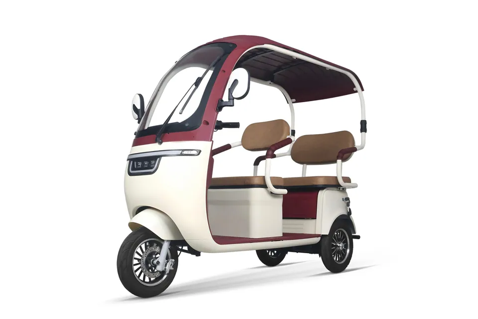 Geco AX3 RD210 3-Rad scooter Elektromobil mit Dach 72V 1800W pilt 3
