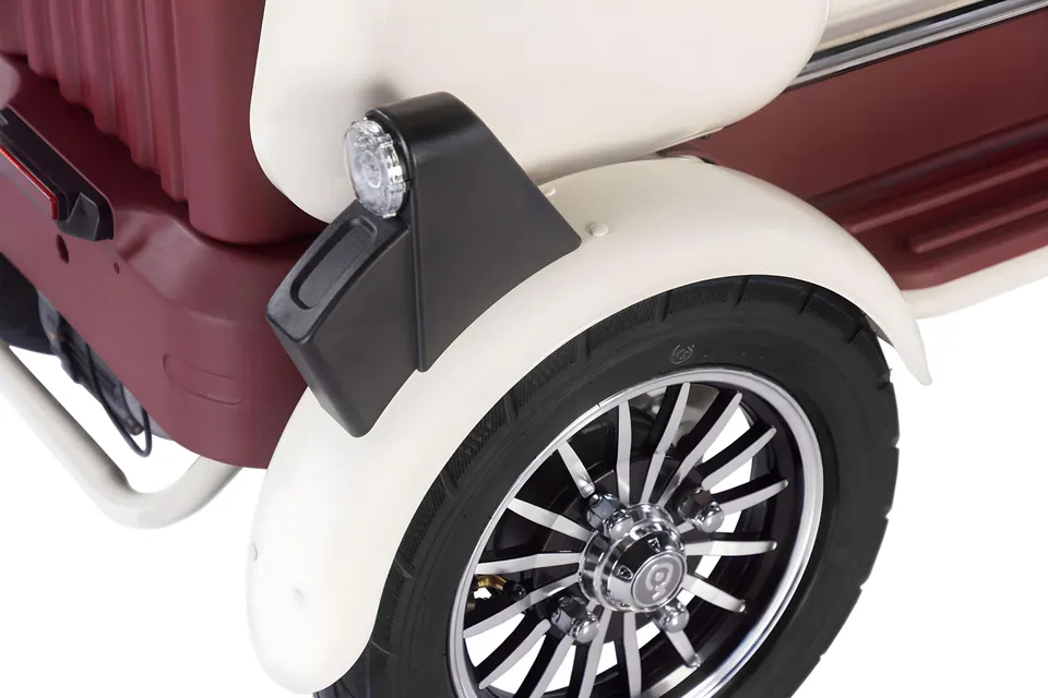 Geco CX2 Dreirad Scooter R120 Elektro Roller Mobil 1200W 60V detail 18