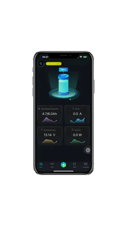Polar Bär LiFePO4 Lithium Batterie Ultra Serie 60V 50Ah mit BMS App pilt 4