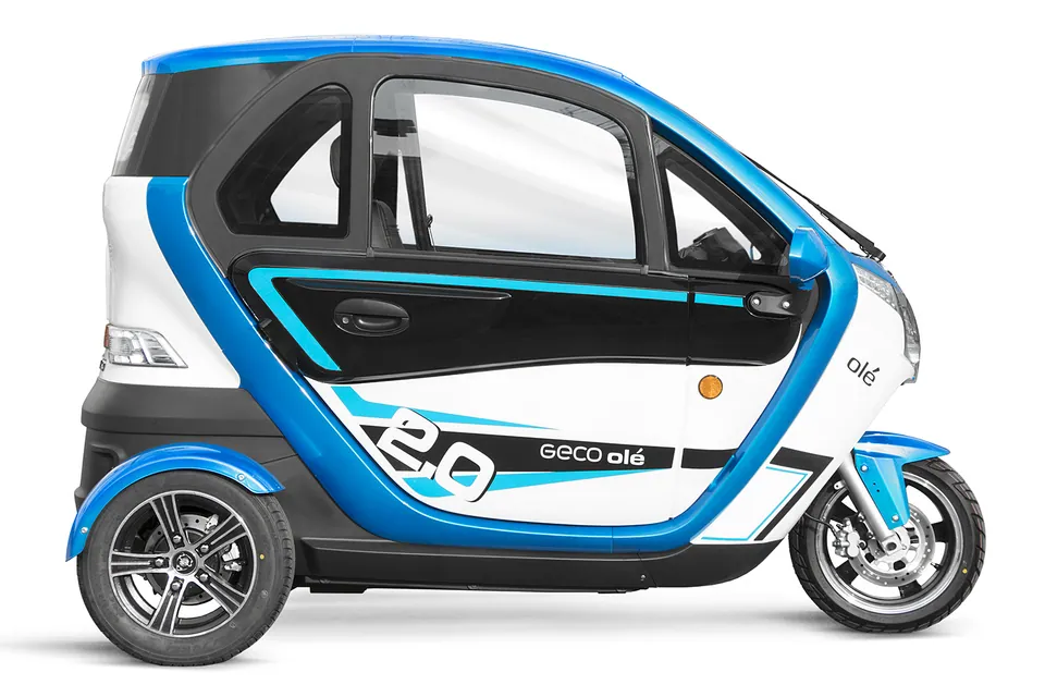 EEC Elektroauto Geco Ole 3000 V9 3kW 72V City-Elektroauto pilt 12
