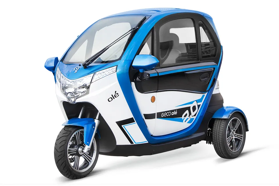 EEC Elektroauto Geco Ole 3000 V9 3kW 72V City-Elektroauto pilt 7