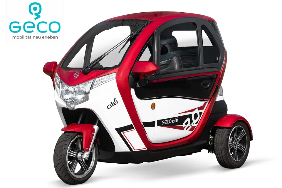 EEC Elektroauto Geco Ole 3000 V9 3kW 72V City-Elektroauto