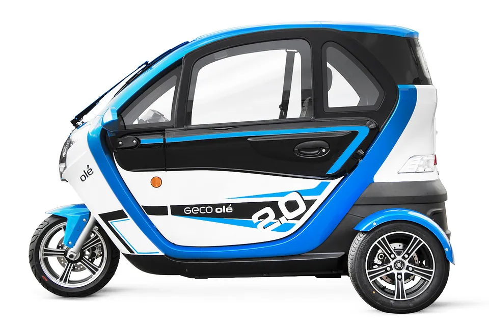 EEC Elektroauto Geco Ole 3000 V9 3kW 72V City-Elektroauto pilt 9