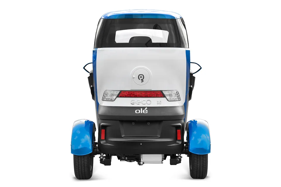 EEC Elektroauto Geco Ole 3000 V9 3kW 72V City-Elektroauto pilt 11