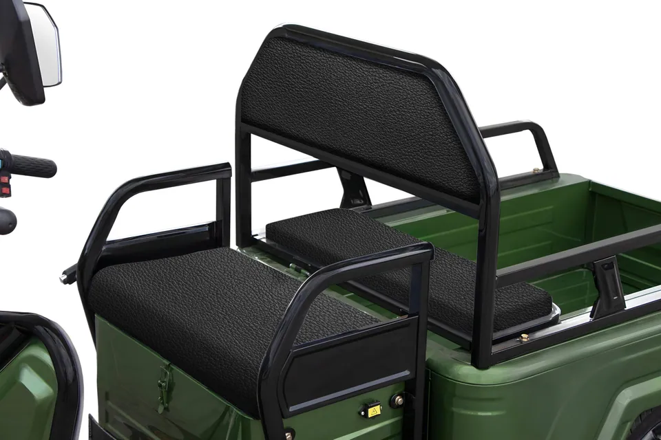 Geco Moto Truck P10 Dreirad Motorrad Cargo TUK TUK Kipper 72V pilt 9