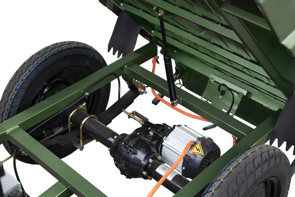 Geco Moto Truck P10 Dreirad Motorrad Cargo TUK TUK Kipper 72V detail 14