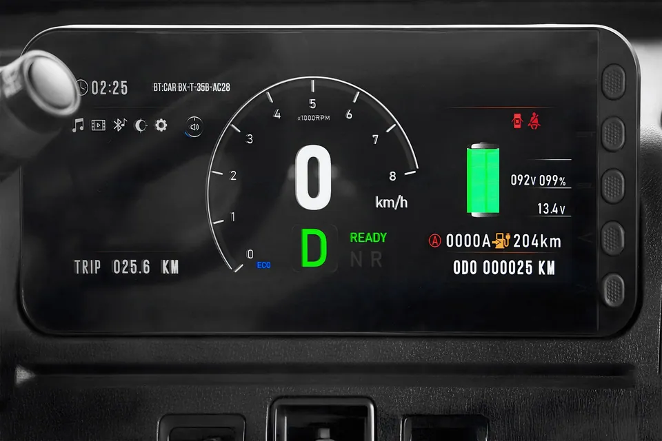 EEC Elektroauto Geco Prime Cargo gXP Pickup 14,8 kW PMSM Motor inkl. 89,6V 230Ah LiFePO4 Batterie pilt 11