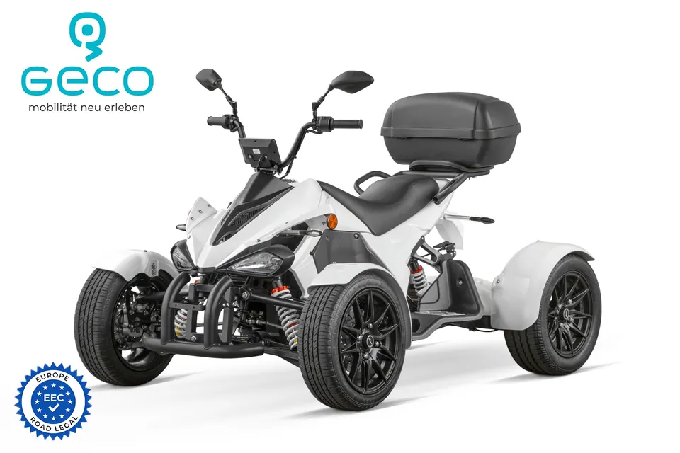 Geco E9 E-Quad 8kW Lithium 2 Pers. Zulassung EURO5+