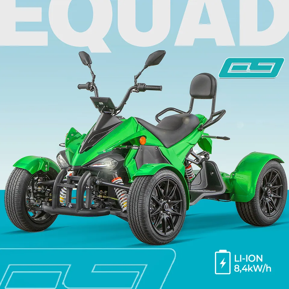 Geco E9 E-Quad 8kW Lithium 2 Pers. Zulassung EURO5+ pilt 2
