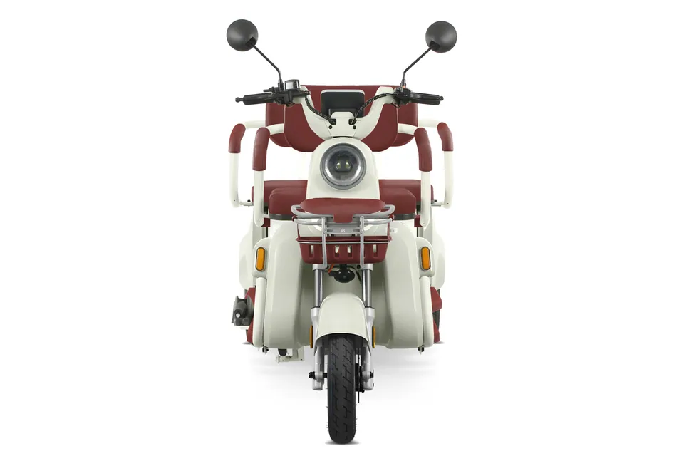 Geco AX3 Dreirad Scooter R220 Elektro Roller Mobile für 2000W 72V pilt 8