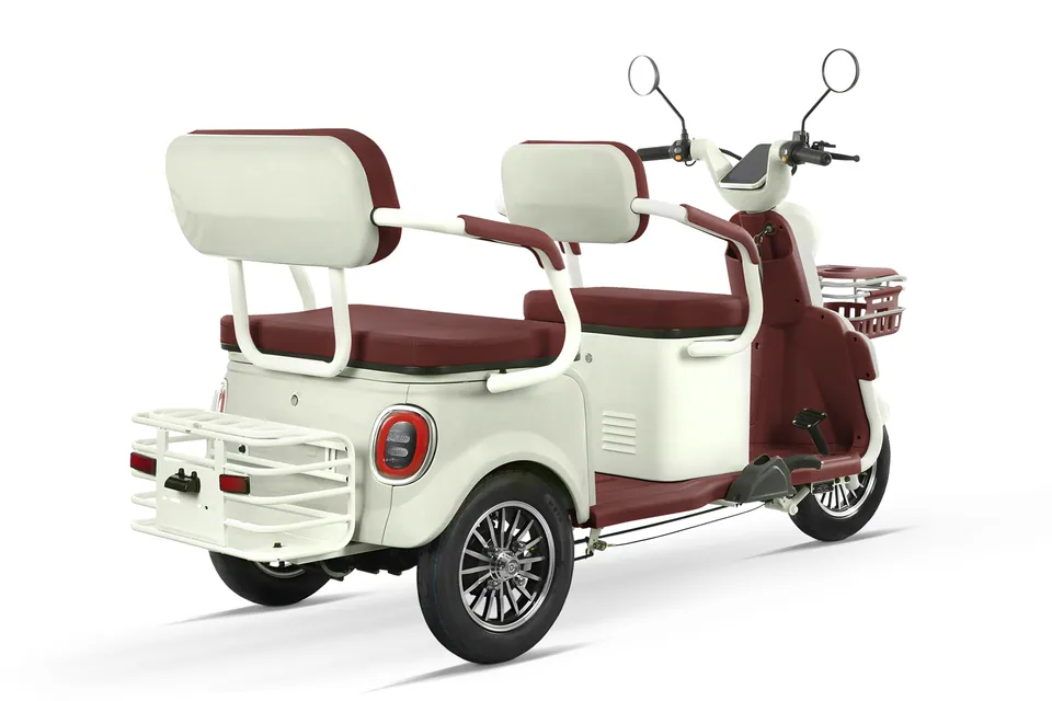 Geco AX3 Dreirad Scooter R220 Elektro Roller Mobile für 2000W 72V pilt 5