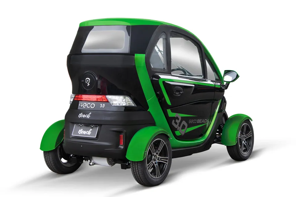 EEC Elektroauto Geco Beach 3000 V9 3kW inkl. 60V 90Ah AGM Batterien City-Elektroauto pilt 11