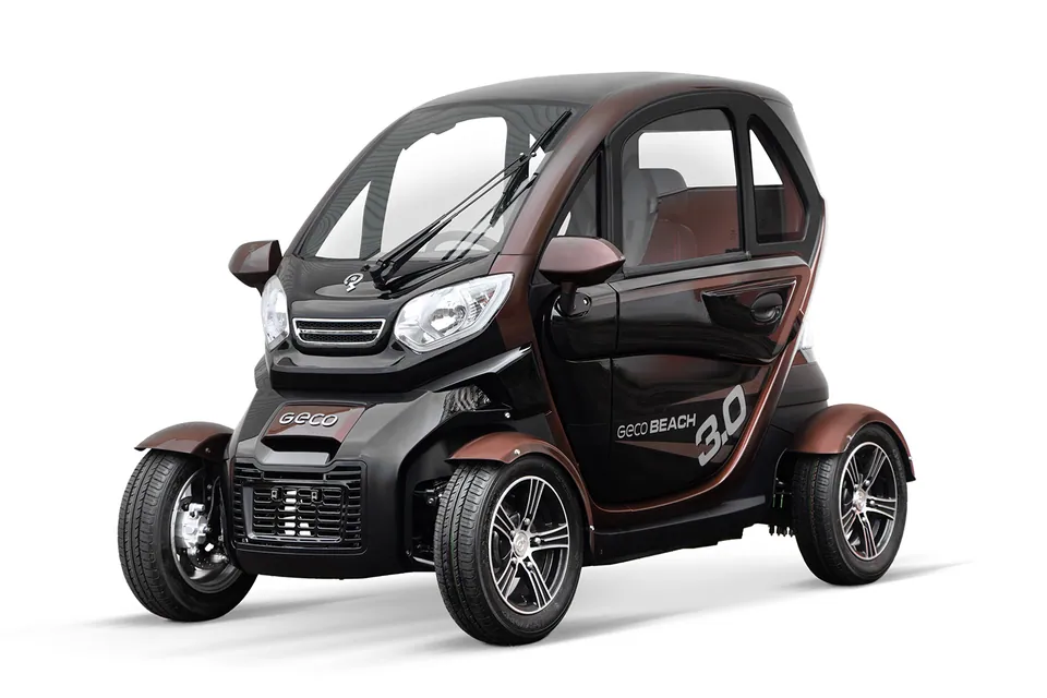 EEC Elektroauto Geco Beach 3000 V9 3kW inkl. 60V 90Ah AGM Batterien City-Elektroauto pilt 3