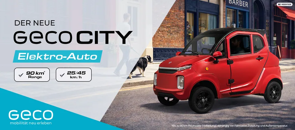 Geco City Elektroauto | Elektrofahrzeug, 72V 3000W pilt 2