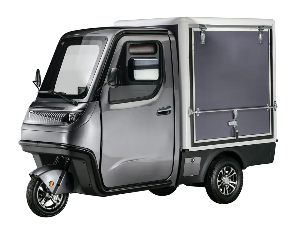 EEC Elektroauto Geco Flexi Food Truck gXC inkl. LiFePO4 Koffer-Box pilt 5