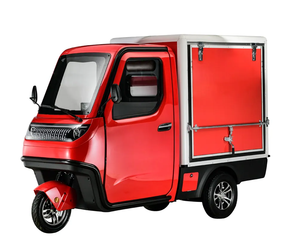 EEC Elektroauto Geco Flexi Food Truck gXC inkl. LiFePO4 Koffer-Box pilt 4