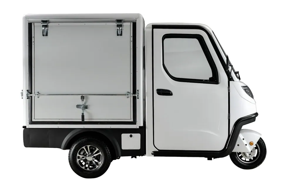 EEC Elektroauto Geco Flexi Food Truck gXC inkl. LiFePO4 Koffer-Box pilt 10
