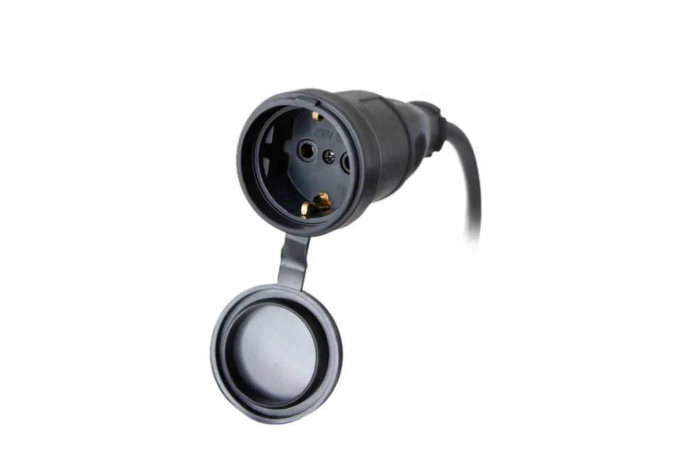 Geco Adapterkabel 1-Phasig 230V 16A Typ 2 auf Schuko Stecker pilt 4