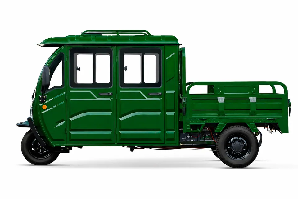 Geco Lite Truck Duo P160 Doppelkabine 72V 3KW CARGO Kabinenroller pilt 8