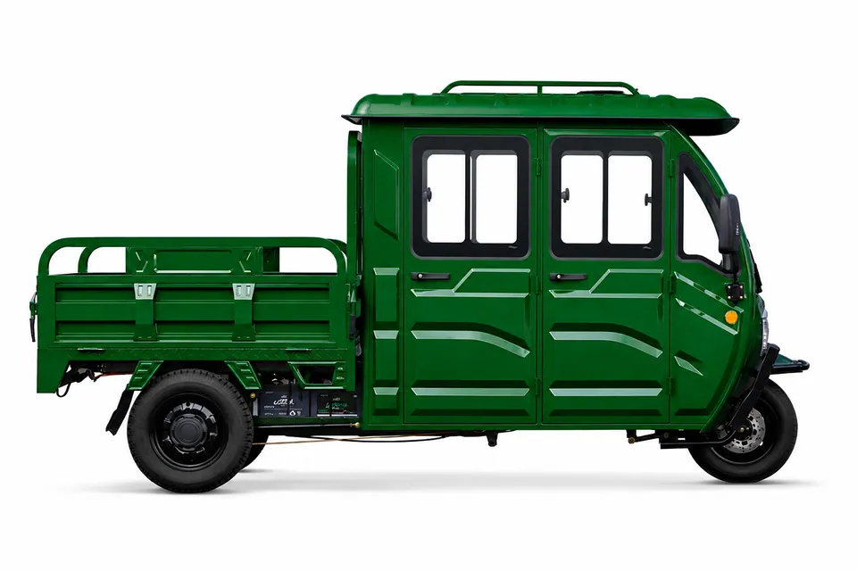 Geco Lite Truck Duo P160 Doppelkabine 72V 3KW CARGO Kabinenroller pilt 9