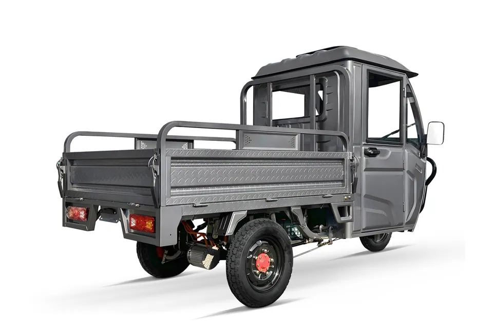 Geco Lite Truck P100 gXP Dreirad Kabinenroller Cargo TUK TUK Kipper 72V pilt 4
