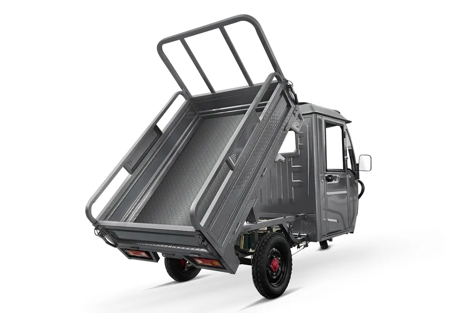 Geco Lite Truck P100 gXP Dreirad Kabinenroller Cargo TUK TUK Kipper 72V pilt 7