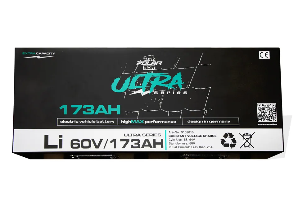60V 173Ah Polar Bär Ultra LifePO4 Lithium Batterie mit BMS App | Akku für Elektro mobile Fahrzeuge pilt 5