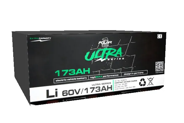 60V 173Ah Polar Bär Ultra LifePO4 Lithium Batterie mit BMS App | Akku für Elektro mobile Fahrzeuge