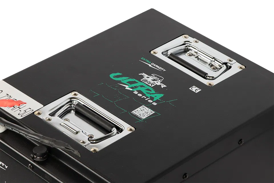 72V | 54Ah Polar Bär Ultra LifePO4 Lithium Batterie mit BMS App | Akku für Elektro mobile Fahrzeuge pilt 3