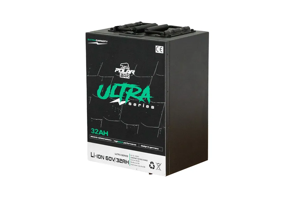 Polar Bär Lithium Steckakku Ultra Serie 60V 32Ah mit BMS App pilt 2