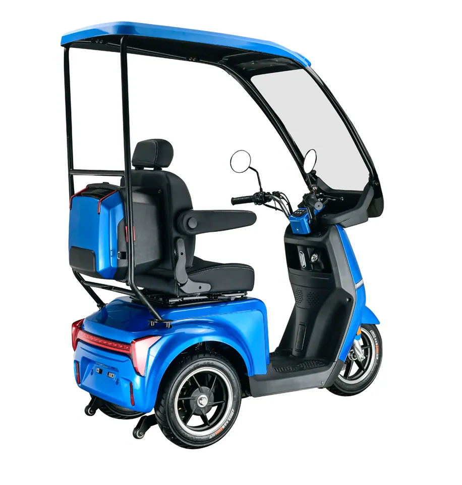 Geco Senio U1 Elektro Seniorenmobil mit Magnetbremse + Überdachung 6-25km/h pilt 2