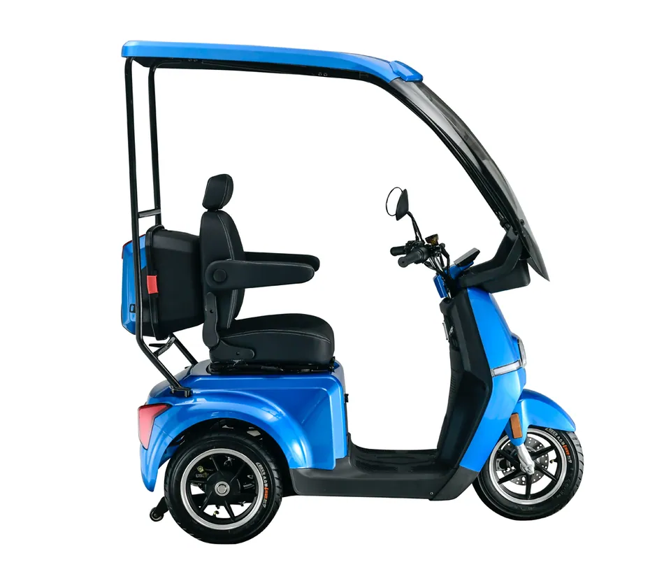 Geco Senio U1 Elektro Seniorenmobil mit Magnetbremse + Überdachung 6-25km/h pilt 6