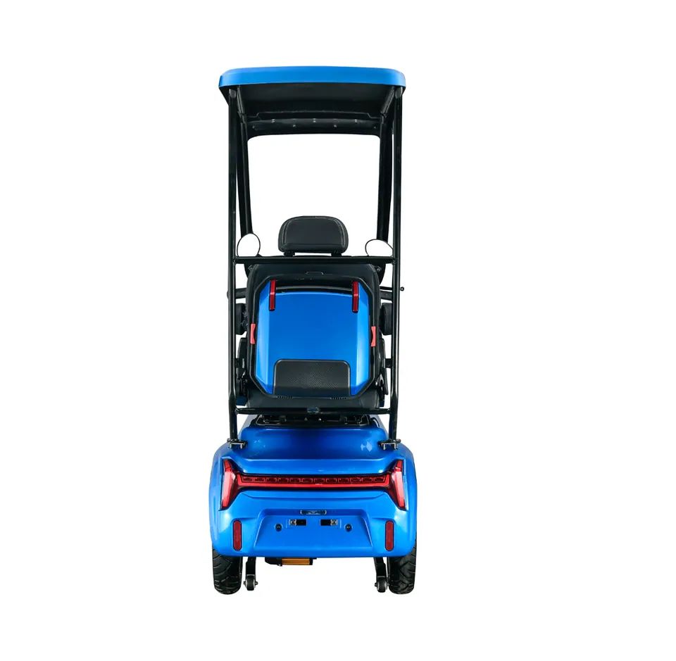 Geco Senio U1 Elektro Seniorenmobil mit Magnetbremse + Überdachung 6-25km/h pilt 8