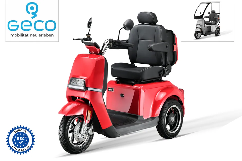 Geco Senio U1 Elektro Seniorenmobil mit Magnetbremse 6-25 km/h